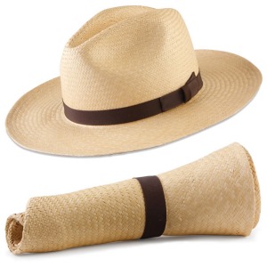 24. Nothing says "holiday" better than a jaunty Panama hat, and this rollable version, made from the hat's traditional ...