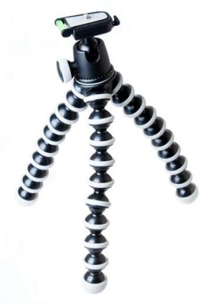 The light and flexible Gorilla Pod.