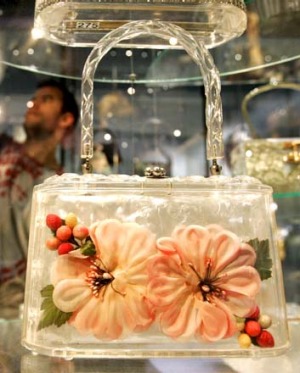 Feeling floral ... the Museum of Bags and Purses, Amsterdam.