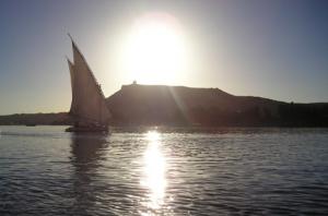 Sunset felucca