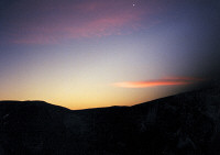 Sunset in the Sahara