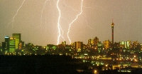 Johannesburg storm