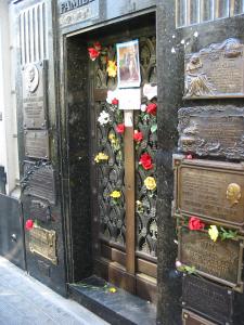 Ricoleta Cemetery, Evita's burial place