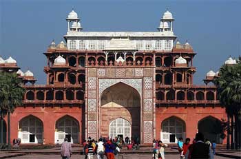 The mausoleum of Akbar the Great