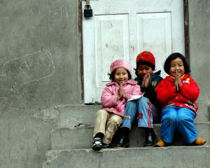 namaste Girls, Darjeeling