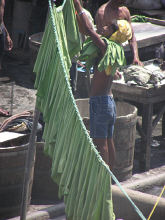 Dhobi wallah at the Dobhi Ghats