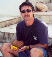 Sporting a mustache is one way to try to fit in while visiting India