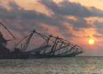 Fishing nets near Cochin