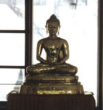 Gold Buddha statue