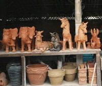Kasongan pottery