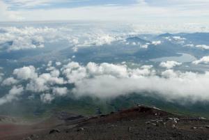 Looking out over the natural wonders of Mt. Fuji