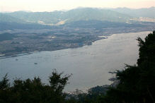 View from Mount Misen