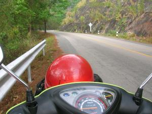 My scooter and the open road