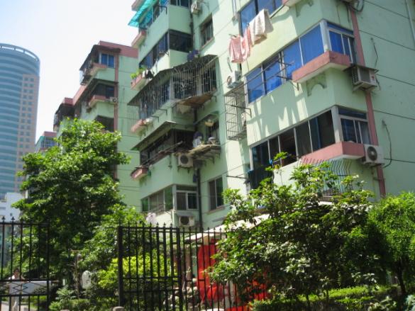 Typical Apartment Buildings in Ningbo