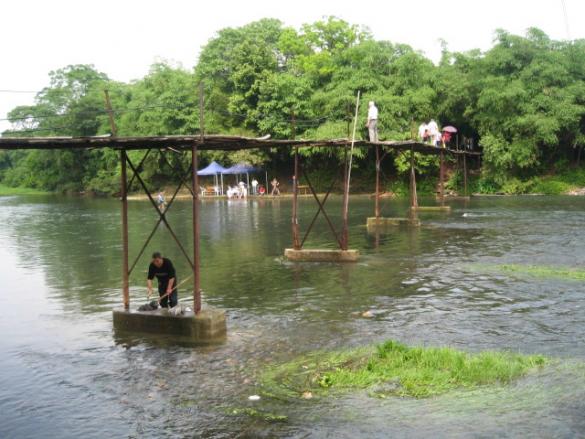 Curious Home Made Bridge in Guilin