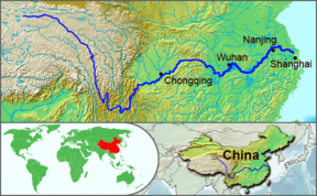 Yangtze River through China