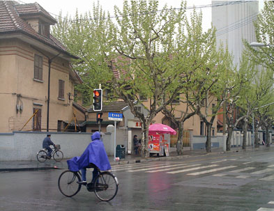 This quiet corner in the French Concession is just a short stroll away from busy Huaihai Road.