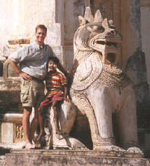 Jason and Burmese child