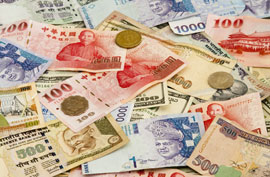 foreign currency money