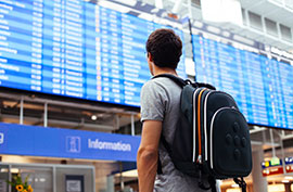 airport departure board