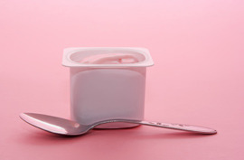 yogurt container pink