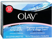 box of olay daily facials