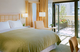 orchard garden hotel san francisco green guestroom room terrace
