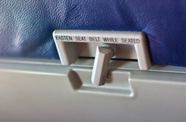 airplane seatback tray table