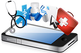 smartphone medical app health travel