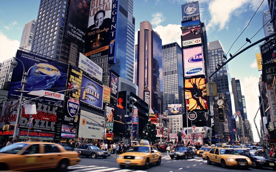 top tourist attractions in usa Times Square, New York City 