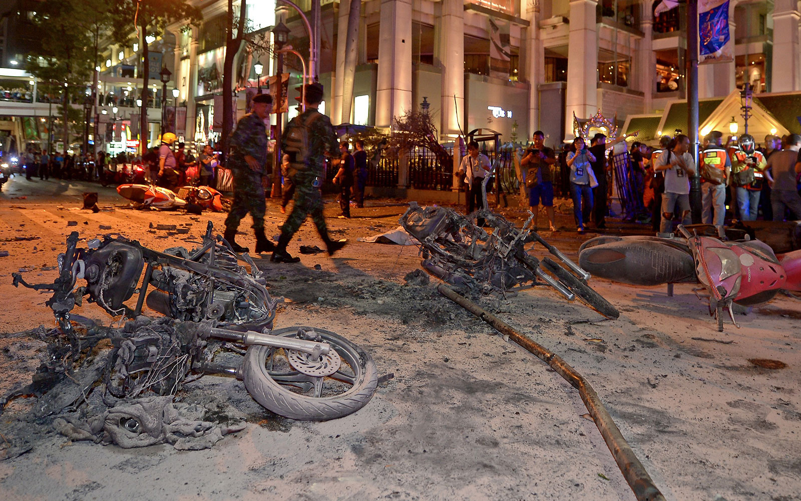 Explosion Rocks Central Bangkok