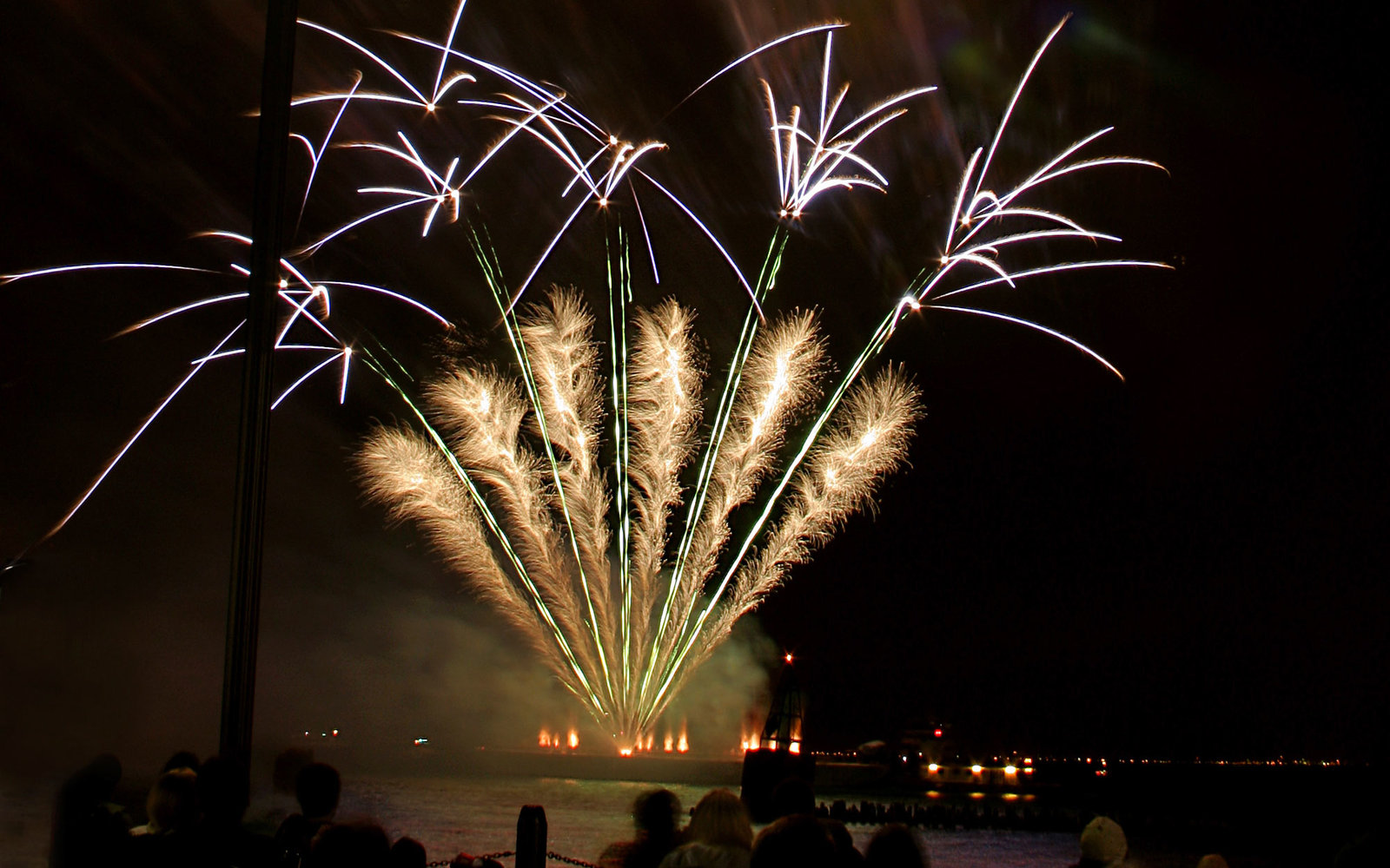 Navy Pier Fireworks New Years Eve Chicago