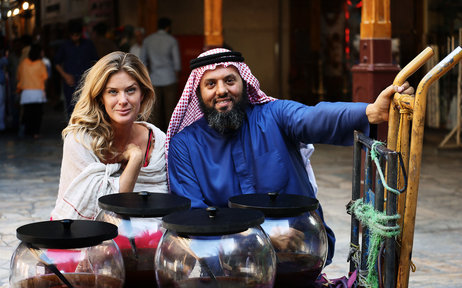 rachel hunter's tour of beauty in dubai