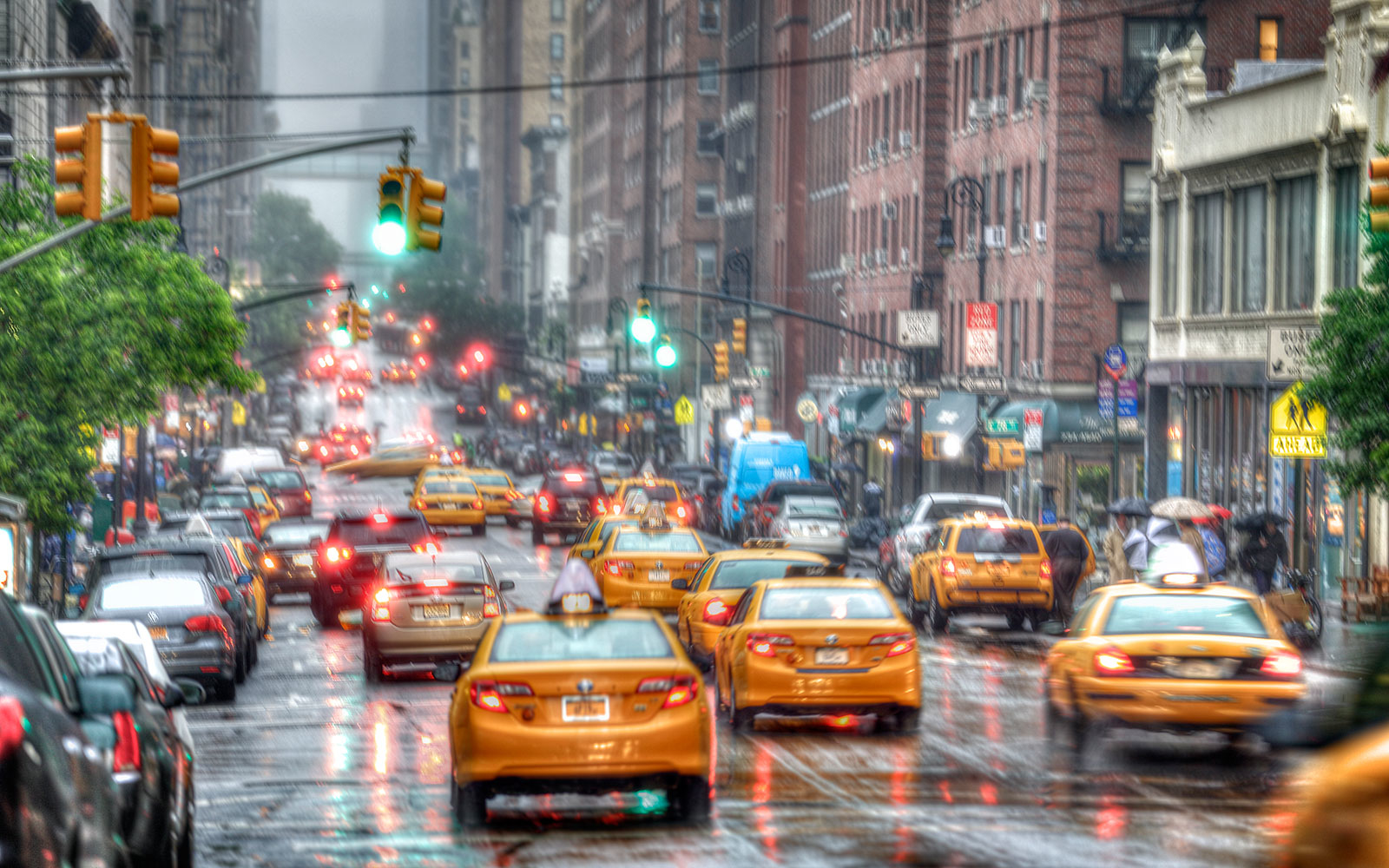 NYC rain