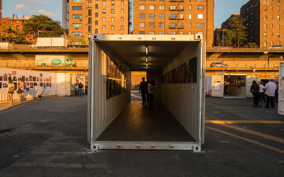 shipping container Photoville