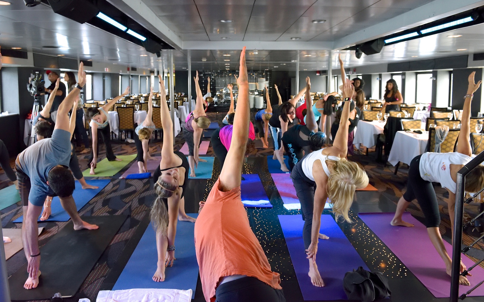 Yoga on the Water in NYC with Spirit of New York
