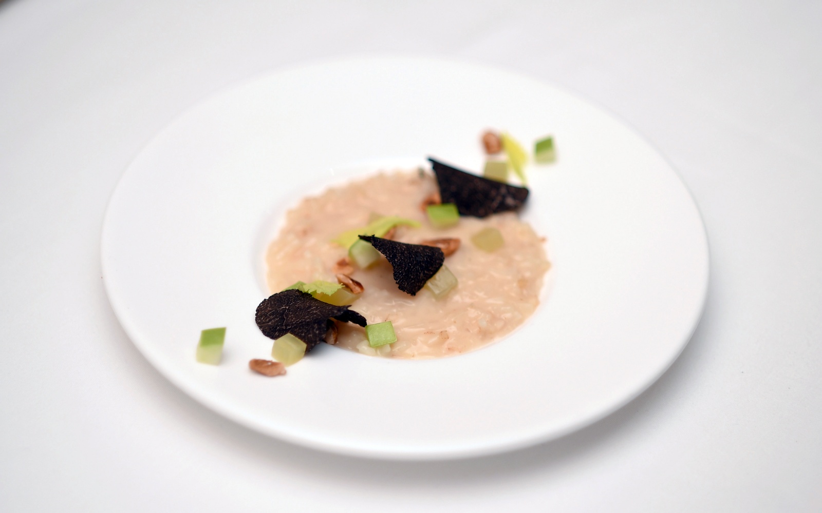 Celery Risotto alla Waldorf