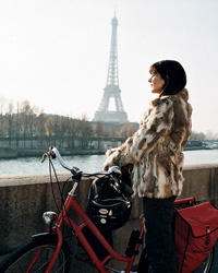 Biking in Paris