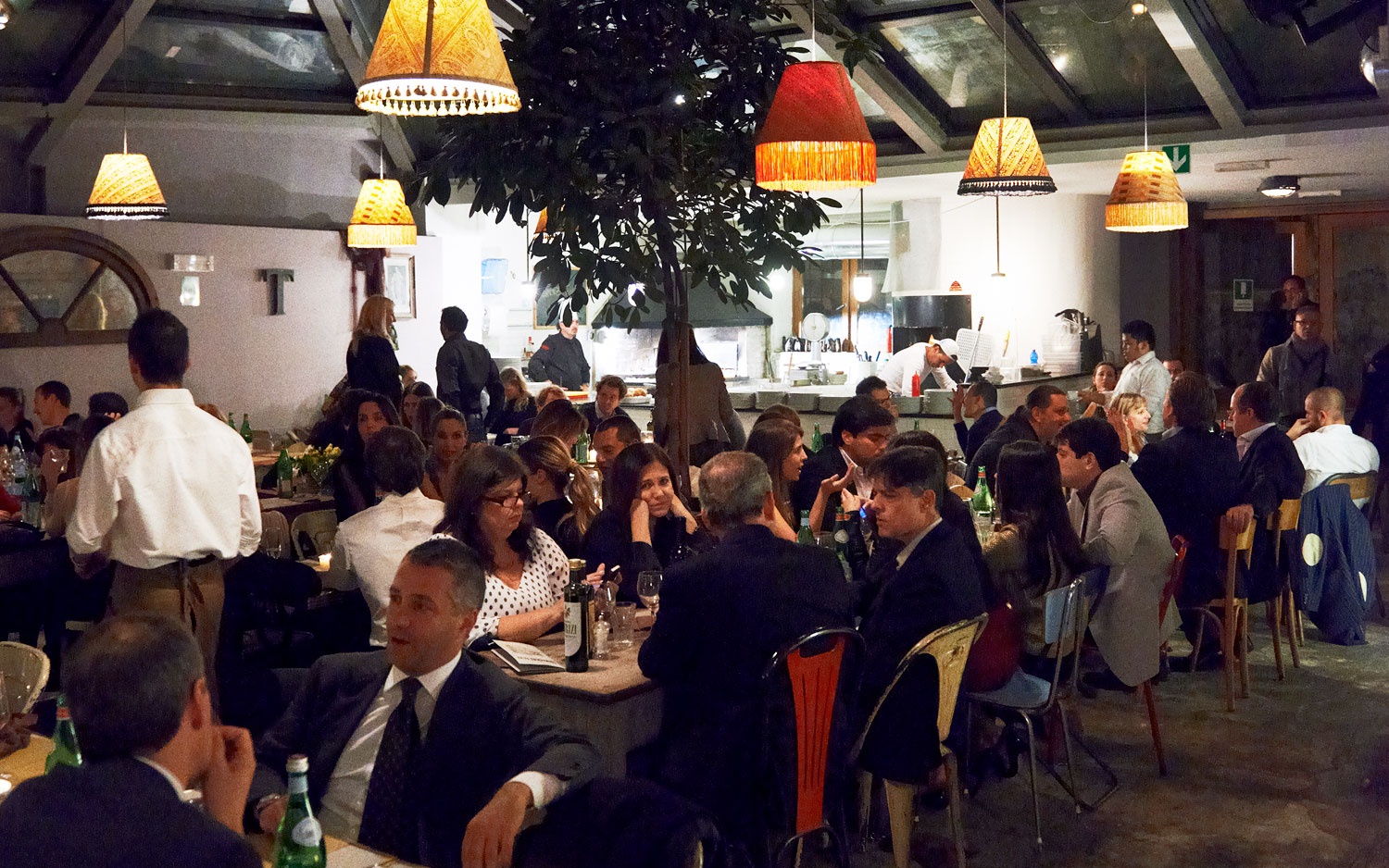Bar del Fico, Rome, restaurant, interior, Italian, cuisine, Italy
