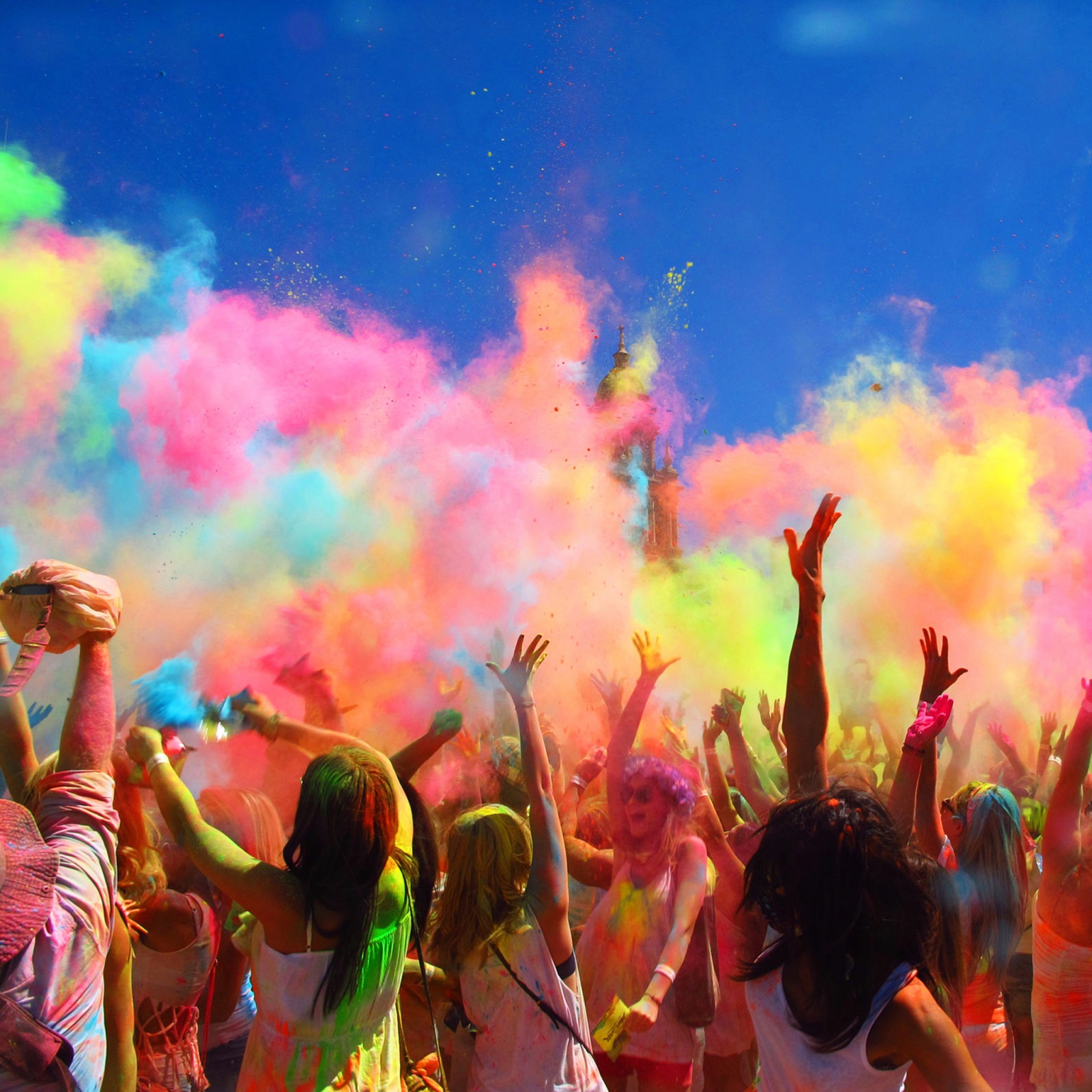 Around the World, Colors Fly for Holi