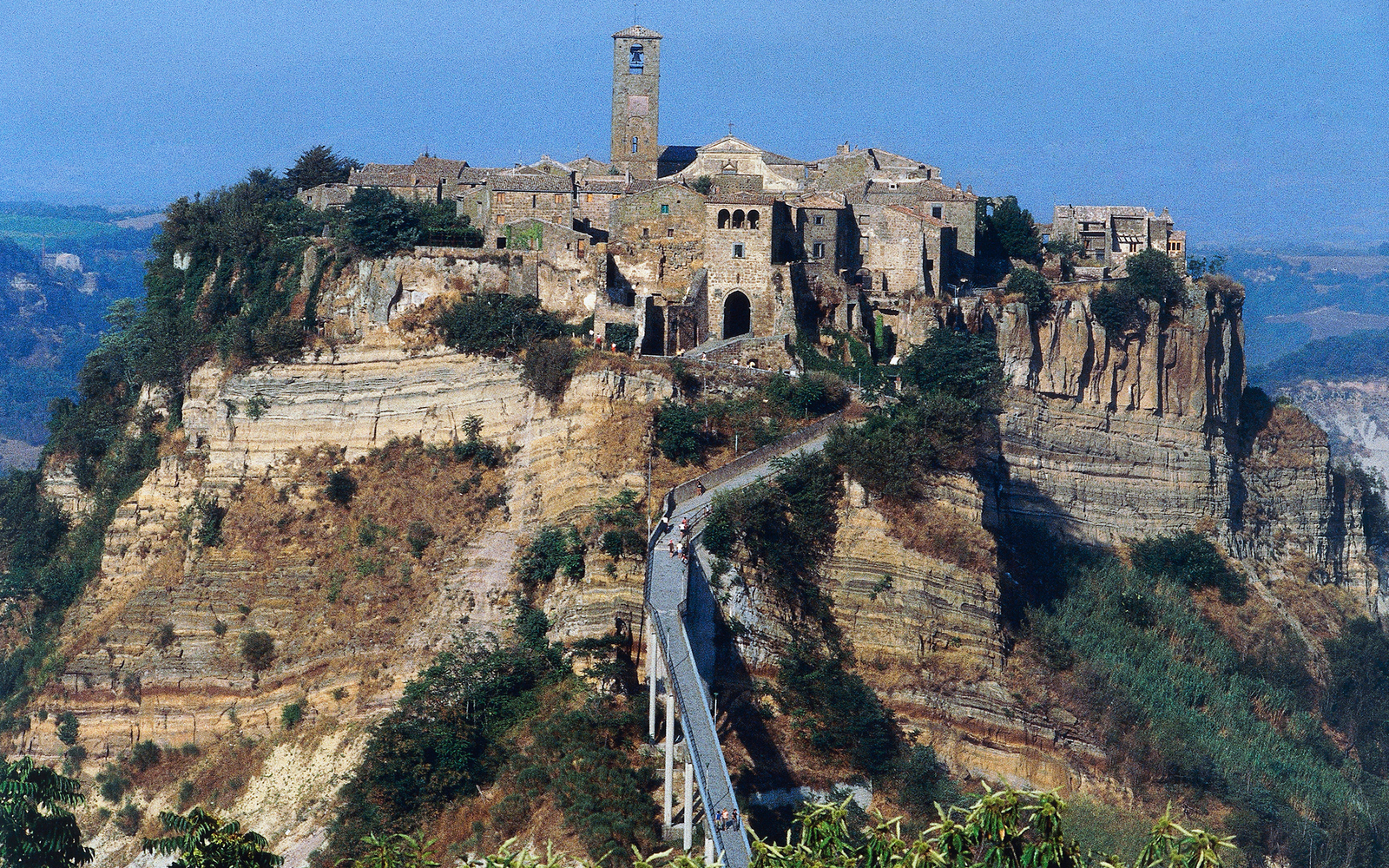 View of Civita di Bagnoregio