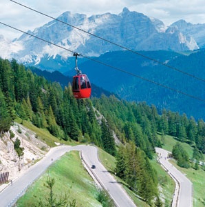 Hot Spots of Italy's Dolomite Mountains