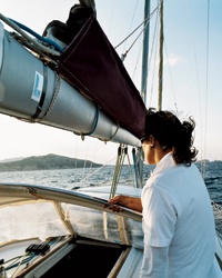 Sailing to Sardinia