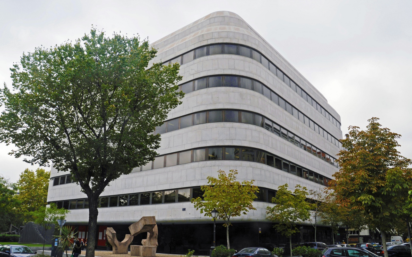 Exterior of Fundacion Juan March in Madrid