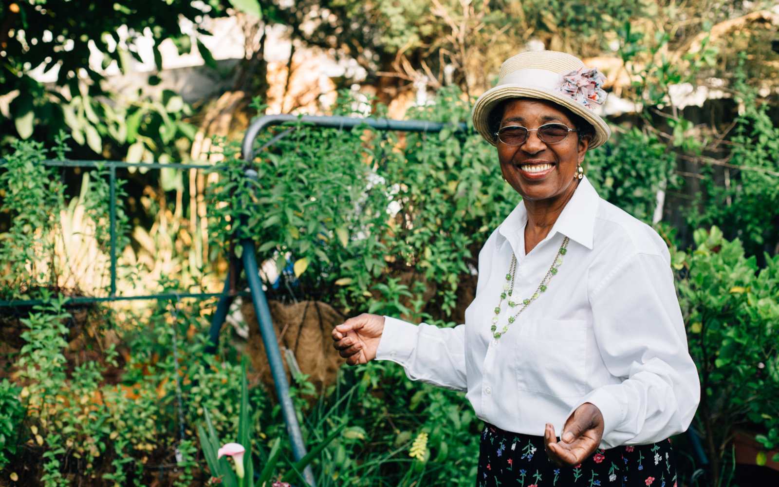Miss Jeanette's Garden on Mars New Orleans rebuild