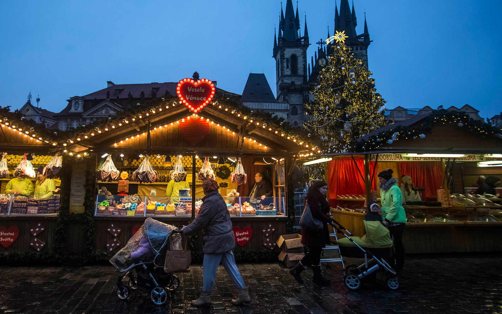 Old Town Christmas Market in Prague