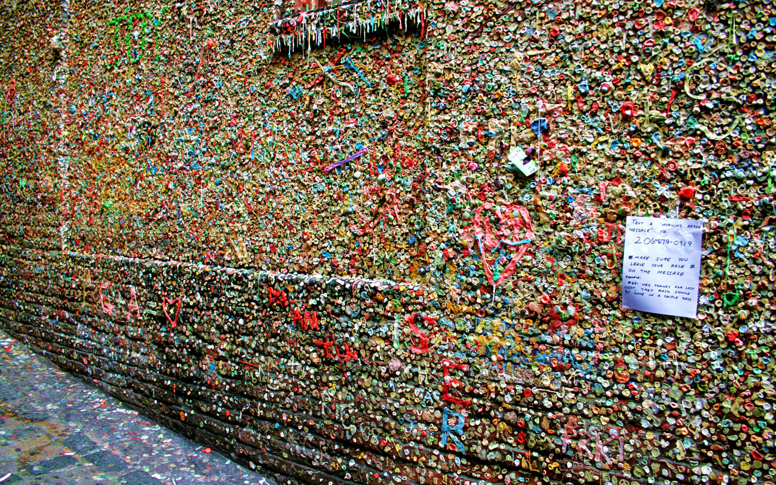 Pike Place Gum Wall, Seattle