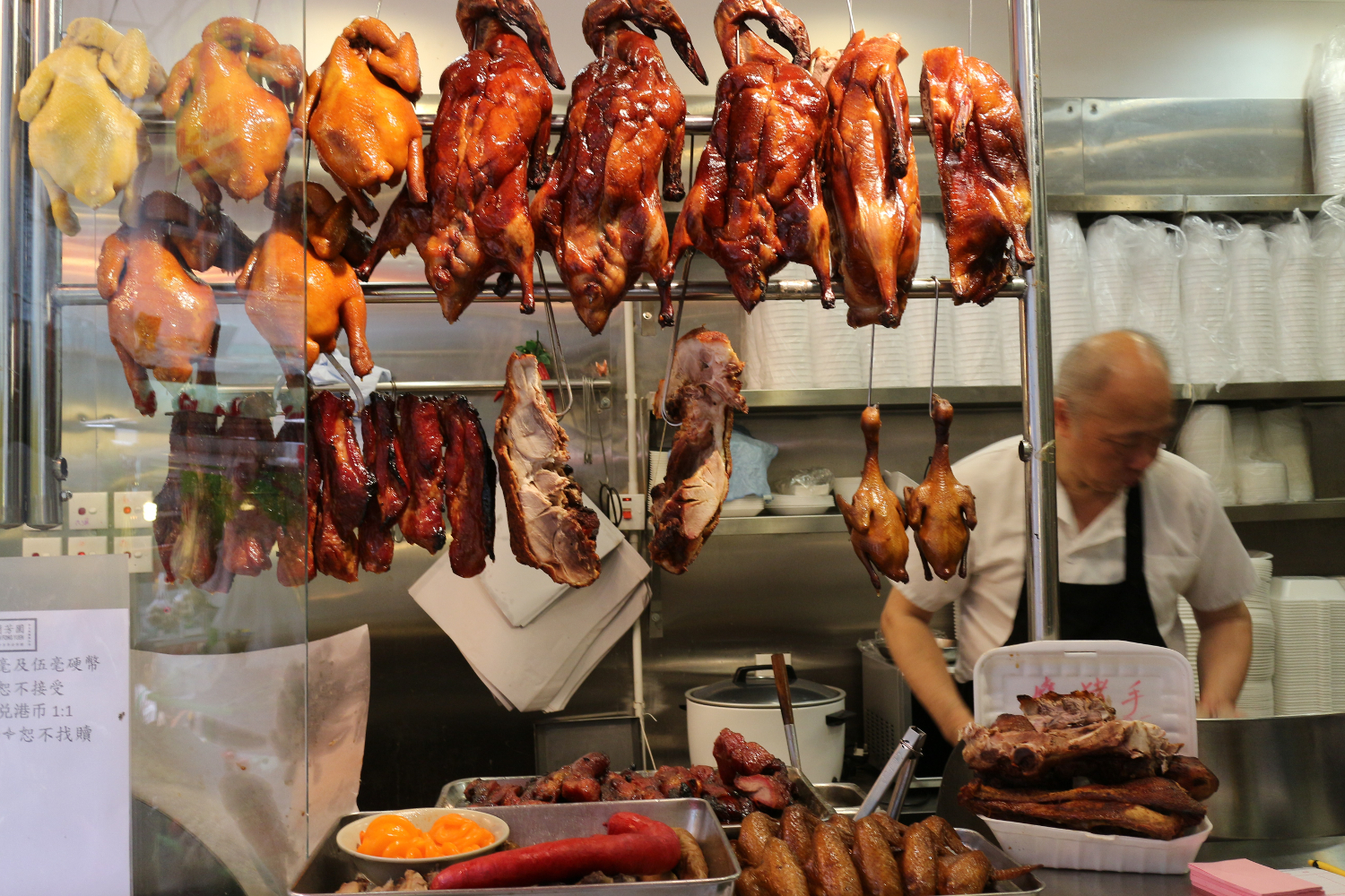 Not just window-dressing: Hong Kong-style barbecue beckons. Image by Piera Chen / londoninfopage