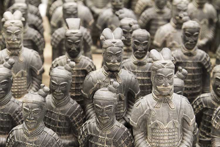 Exploring the Terracotta Warrior Army in Xi'an. Image by Anna Willett / londoninfopage